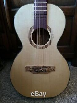 Luthier Made Parlour (Parlor) Guitar British 2016 All Solid Wood with bag