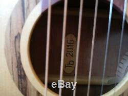 Luthier Made Parlour (Parlor) Guitar British 2016 All Solid Wood with bag