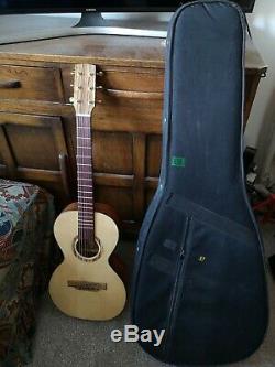 Luthier Made Parlour (Parlor) Guitar British 2016 All Solid Wood with bag