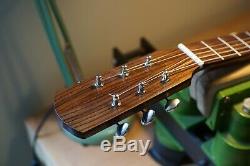 Luthier made acoustic guitar OM style handmade steel string