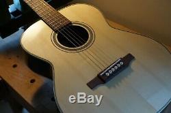 Luthier made acoustic guitar OM style handmade steel string