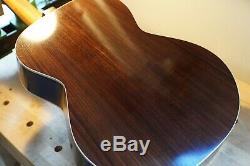 Luthier made acoustic guitar OM style handmade steel string