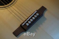 Luthier made acoustic guitar OM style handmade steel string