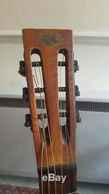 Lyon and Healy parlour guitar USA acoustic made 1910s-20s
