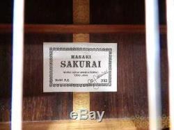 MASAKI SAKURAI P. C. 2012 Used Classic Guitar Made in Japan with Hard case
