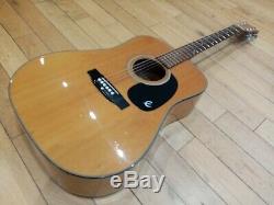MIJ Epiphone FR300 made in Japan, Vintage 70s Acoustic guitar, sound amazing