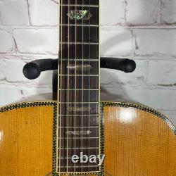 MORALES Acoustic Guitar M500 MIJ Japan Vintage 70's made Top Solid Used from JPN