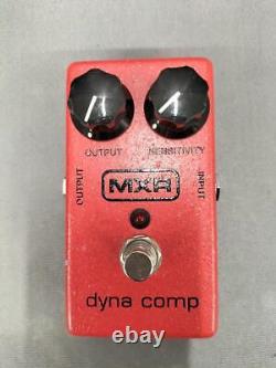 MXR M102 Dyna Comp Compressor Guitar Effects Pedal Made in Japan Good Condition