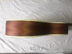 Mad Dog Hand Made Acoustic Guitar Small Body Parlour Sunburst Solid Spruce Top