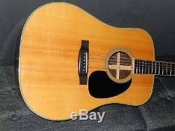 Made By Tokai Hummingbird Custom W400 1975 Great D42 Style Acoustic Guitar