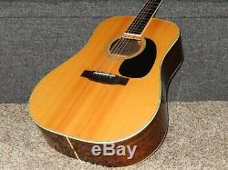 Made By Tokai Hummingbird Custom W400 1975 Great D42 Style Acoustic Guitar