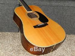 Made By Tokai Hummingbird Custom W400 1975 Great D42 Style Acoustic Guitar