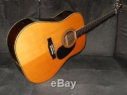 Made By Zen-on Gakki Morales Custom Great Martin D28 Style Acoustic Guitar