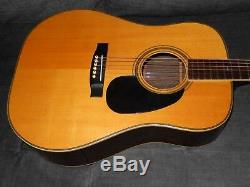 Made By Zen-on Gakki Morales Custom Great Martin D28 Style Acoustic Guitar