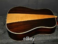 Made In 1972 Kiso Suzuki W350 Absolutely Superb D45 Style Acoustic Guitar