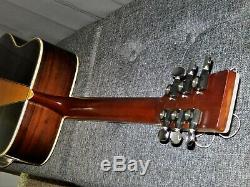 Made In 1972 Kiso Suzuki W350 Absolutely Superb D45 Style Acoustic Guitar