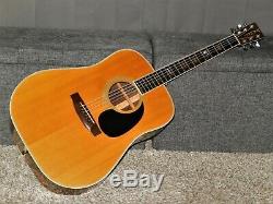 Made In 1972 Yamaki F140 Absolutely Magnificent D45 Style Acoustic Guitar