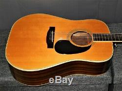 Made In 1972 Yamaki F140 Absolutely Magnificent D45 Style Acoustic Guitar
