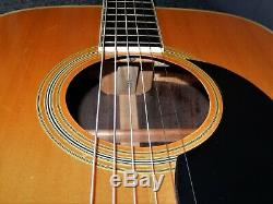 Made In 1972 Yamaki F140 Absolutely Magnificent D45 Style Acoustic Guitar