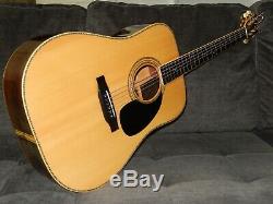 Made In 1975 By Ryoji Matsuoka Aria D80 Amazing D35 Style Acoustic Guitar