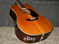 Made In 1975 Yamaki Yw40 Absolutely Magnificent D45 Style Acoustic Guitar