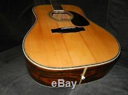 Made In 1977 By Kasuga Gakki K. Country D400 Great D45 Style Acoustic Guitar