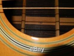 Made In 1977 Yamaki Custom 130 Terrific Martin D28 Style Acoustic Guitar