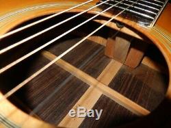 Made In 1977 Yamaki Custom 130 Terrific Martin D28 Style Acoustic Guitar