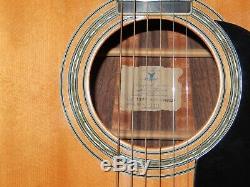 Made In 1980 Kazuo Yairi Yw500p Absolutely Great D35 Style Acoustic Guitar