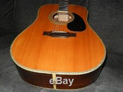 Made In 1980 Kazuo Yairi Yw500p Absolutely Great D35 Style Acoustic Guitar