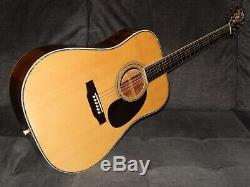 Made In Japan 1975 Morris W45 Absolutely Wonderful D45 Style Acoustic Guitar