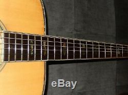 Made In Japan 1975 Morris W45 Absolutely Wonderful D45 Style Acoustic Guitar