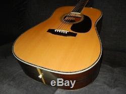 Made In Japan 1975 Morris W45 Absolutely Wonderful D45 Style Acoustic Guitar