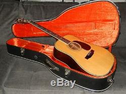 Made In Japan 1979 Morris W50 Absolutely Great D45 Style Acoustic Guitar