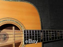 Made In Japan 1979 Morris W50 Absolutely Great D45 Style Acoustic Guitar