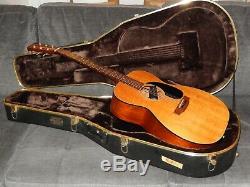 Made In Japan 1980 Headway Hf408 Simply Amazing Om18 Style Acoustic Guitar
