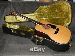 Made In Japan 1982 Morris Tf801 Simply Wonderful D45 Style Acoustic Guitar