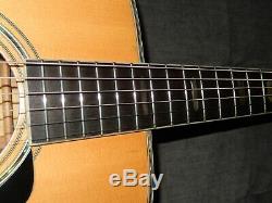 Made In Japan 1982 Morris Tf801 Simply Wonderful D45 Style Acoustic Guitar