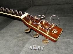 Made In Japan 1982 Morris Tf801 Simply Wonderful D45 Style Acoustic Guitar