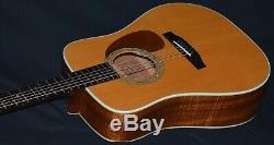 Martin 7-37k Flamed Koa. Made In 1981. 7/8th Size Of Dreadnaught. Vintage