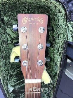 Martin Acoustic Guitar 000x1 With Martin Hard Case Made In USA Solid Spruce Top