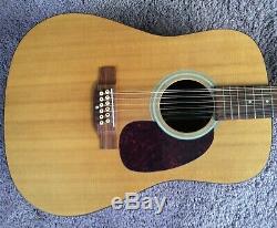 Martin & Co D12-1, USA Made 12 String Acoustic Guitar With Hard Case