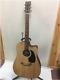 Martin Dc-1e Natural Made In Usa Eleaco Acoustic Guitar With Hard Case