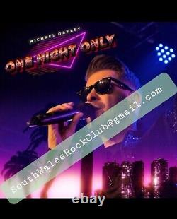 Michael Oakley One Night Only DVD 2022 Hi-Tech AOR SynthWave Only 50 made