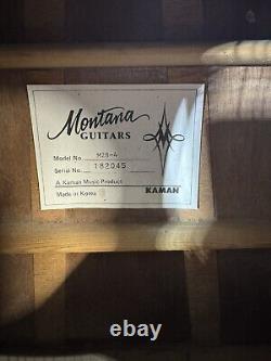 Montana m28-4 guitar By Haman Made In Korea #615