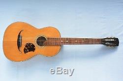 Montano No. 50 Parlor Type Guitar Made In Japan Vintage 1950's Super Rare