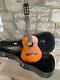 Montaya Model 34g Vintage 1970-80's Small Acoustic Guitar With Case Made In Korea