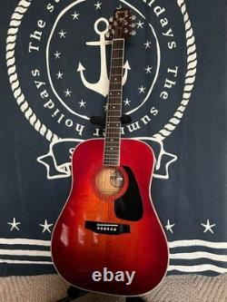 Morris Acoustic Guitar MV-701AW Top Solid Japan Vintage 80's made Used from JPN