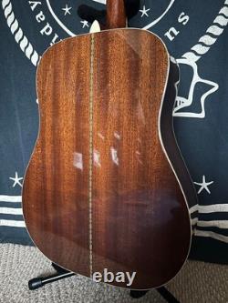 Morris Acoustic Guitar MV-701AW Top Solid Japan Vintage 80's made Used from JPN