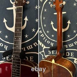 Morris Acoustic Guitar MV-701AW Top Solid Japan Vintage 80's made Used from JPN